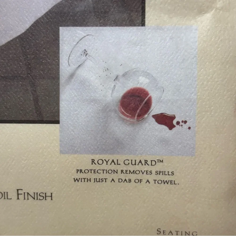 W C Designs Roma Tablecloth with Royal Guard Anti Soil Finish Oblong 60
